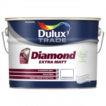  Краска DULUX Diamond Extra Matt BW матовая 9л, фото 1 