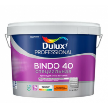  Краска DULUX Professional 'BINDO-40' полуглянцевая BW 9л, фото 1 