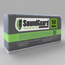  Звукопоглощающая плита SoundGuard ЭкоАкустик 30 (50 мм) (3м2 упак.), фото 1 