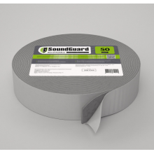  SoundGuard Band Rubber 50 мм Самоклеящаяся демпферная каучуковая лента для виброизоляции шириной 50 мм, фото 1 