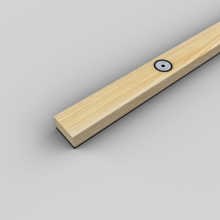  Рейка деревянная виброизолированная SoundGuard ВиброЛайнер Д (1525х47x24мм), фото 1 